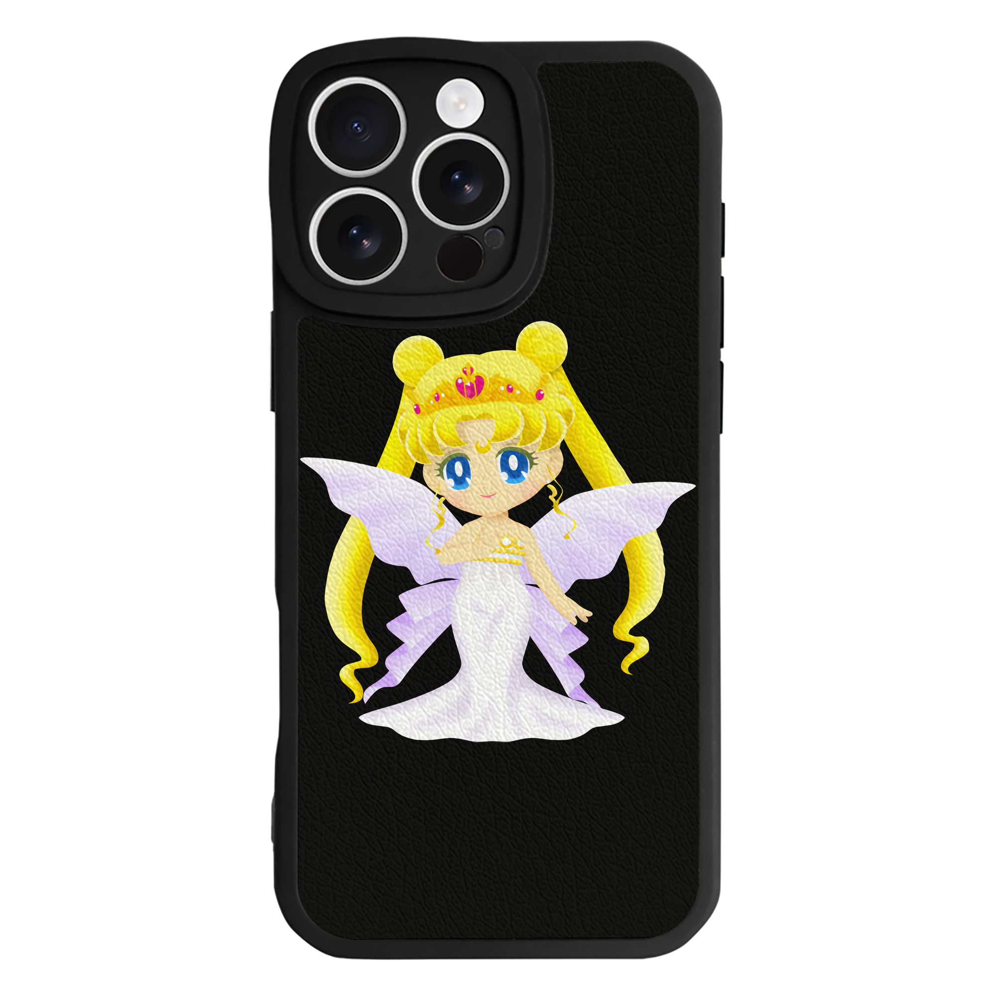 （画像用） 美少女戦士セーラームーン 愛野 美奈子 あいの みなこ Sailor Moon Aino Minako 【iPhone 16シリーズ対応】シリコンスマホケース（レザー調） 材質：シリコン